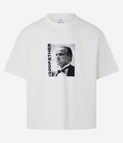 Remera Boxy con Estampa El Padrino