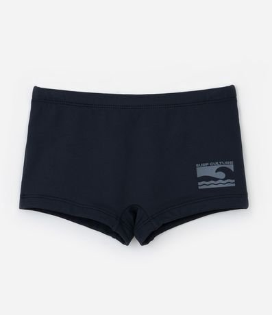 Sunga Boxer Infantil  em Microfibra con Estampa Lateral de Ondinha - Talle 5 a 14 años 1