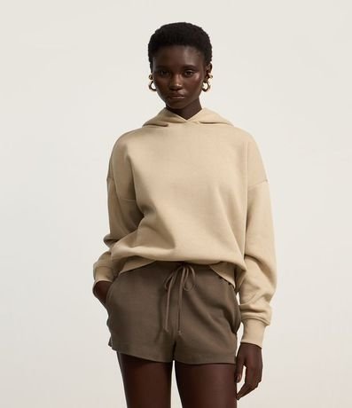 Short Básico en Rib con Lazo en la Cintura 2