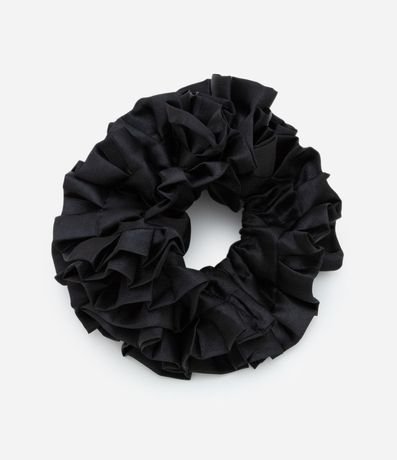 Scrunchie con Efecto Super Volumoso