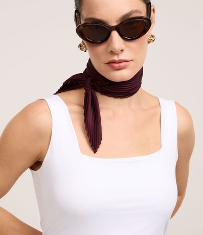 Blusa en Poliamida con Escote Cuadrado 3