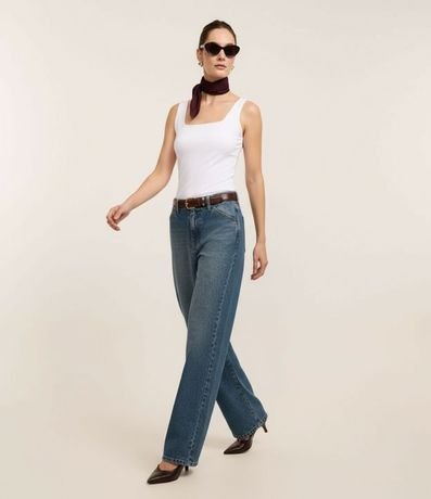 Blusa en Poliamida con Escote Cuadrado 6
