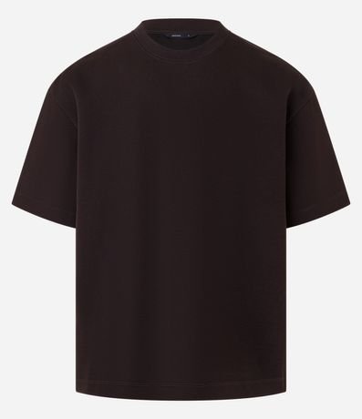 Remera Boxy Tech en Malla Pesada 6