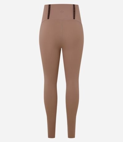 Pantalón Legging Corrida en Microfibra con Elástico Porta Remera 7