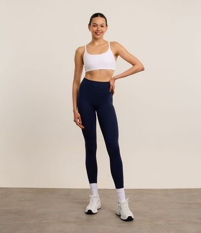 Pantalón Legging Deportiva Seamless con Recortes Texturizados y Efecto Levanta Bumbum
