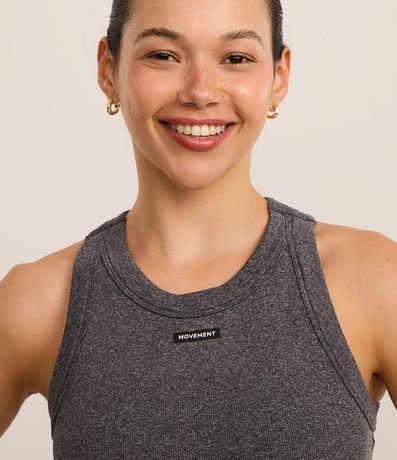 Musculosa Deportiva Seamless Texturizada con Goma Movement 3
