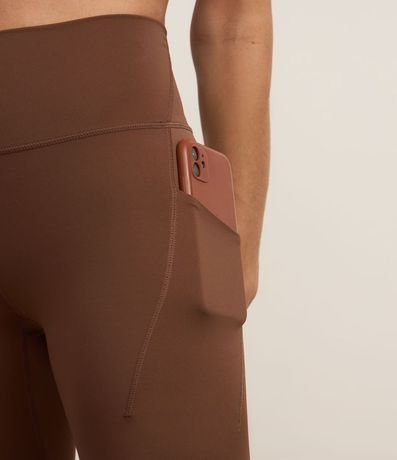 Calca Legging Deportiva en Microfibra con Bolsillos 4