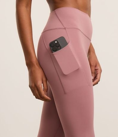 Calca Legging Deportiva en Microfibra con Bolsillos 4