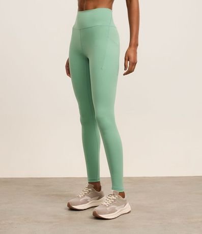 Calca Legging Deportiva en Microfibra con Bolsillos 2