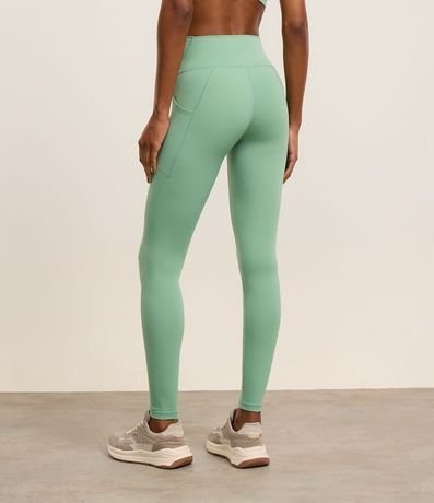 Calca Legging Deportiva en Microfibra con Bolsillos 3