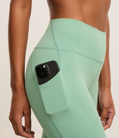 Calca Legging Deportiva en Microfibra con Bolsillos 4