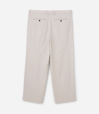 Pantalón Wide Leg con Bolsillo y Friso Sastre 6