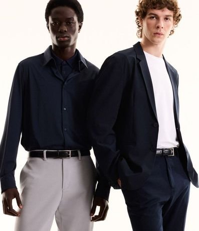 Pantalón Slim en Sastrería con Trabilla y Bolsillo 8