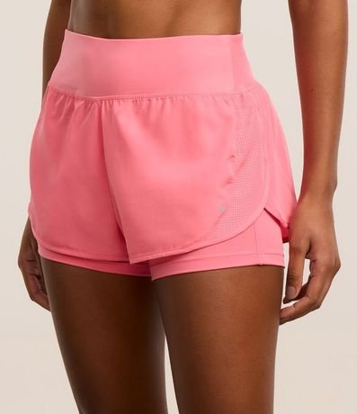 Bermuda Runner Deportiva en Microfibra con Cintura Elástica 2