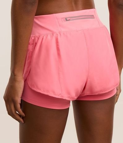 Bermuda Runner Deportiva en Microfibra con Cintura Elástica 3