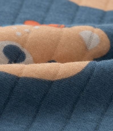 Conjunto Infantil en Capitoneada Estampa Ositos - Talle 0 a 18 meses 8