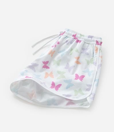 Short Runner Infantil con Estampa Mariposas - Talle 5 a 14 años 6