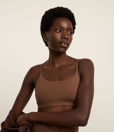 Top Deportivo en Poliamida con Breteles Finos