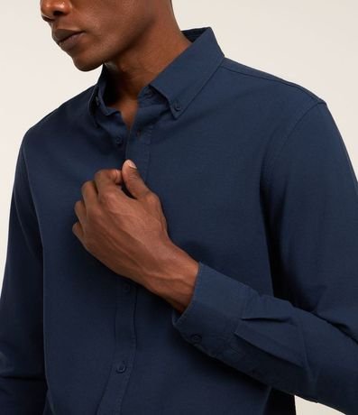 Camisa Regular Básica en Oxford 3
