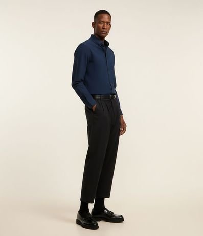 Camisa Regular Básica en Oxford 5