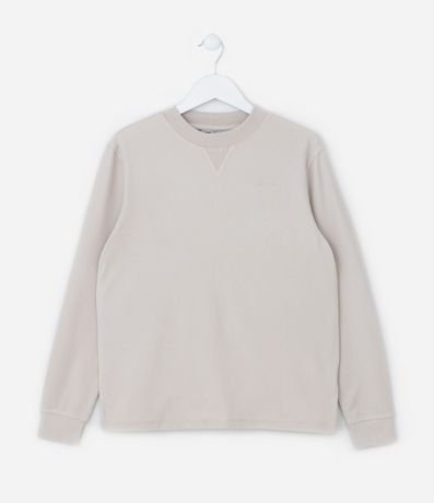 Remera Infantil Texturizada con Bordado - Talle 5 a 14 años 1