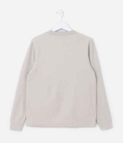 Remera Infantil Texturizada con Bordado - Talle 5 a 14 años 2