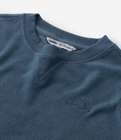 Remera Infantil Texturizada con Bordado - Talle 5 a 14 años 5