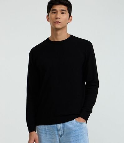 Suéter Básico de Punto