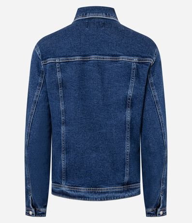 Campera Trucker en Jeans con Bolsillos 8