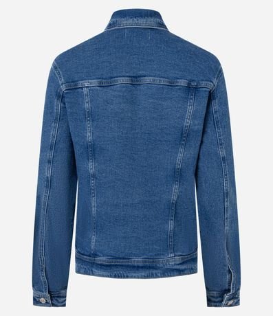 Campera Trucker en Jeans con Bolsillos 8