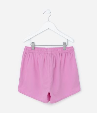 Short Runner Infantil en Microfibra con Lazo - Talle 5 a 14 años 2