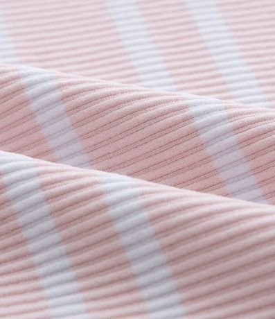 Remera Infantil Seamless con Estampa Rayada - Talle 5 a 14 años 4