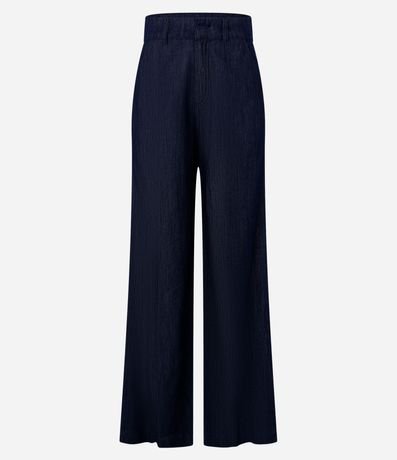 Pantalón Wide Leg en Jeans Semi Sastrería 6