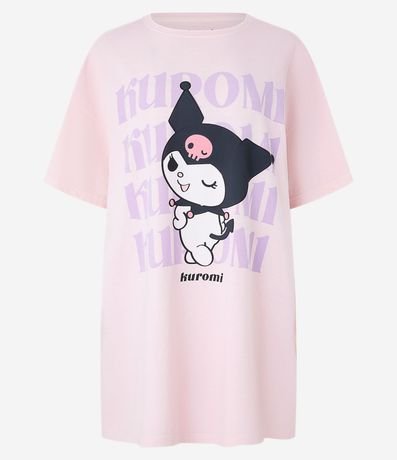 Camisón Corta en Algodón con Estampa Kuromi
