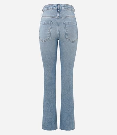 Pantalón Bootcut Jeans con Elastano y Bolsillo Reloj 7