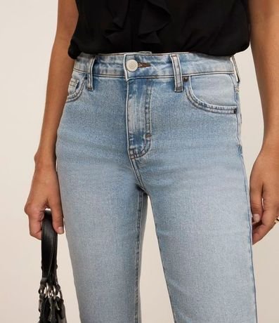 Pantalón Bootcut Jeans con Elastano y Bolsillo Reloj 4