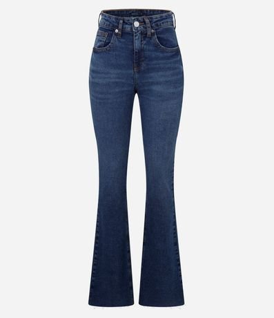 Pantalón Bootcut Jeans con Elastano y Bolsillo Reloj 5
