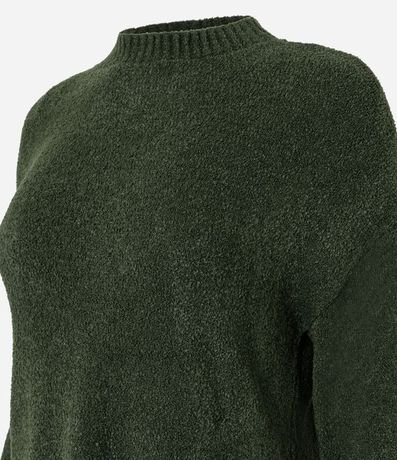 Suéter en Tejido de Punto Texturizado con Sisa Deslocada 5