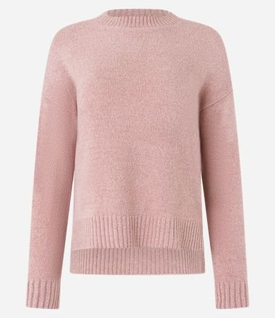 Suéter en Tejido de Punto Texturizado con Sisa Deslocada 4