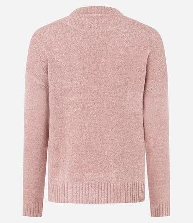 Suéter en Tejido de Punto Texturizado con Sisa Deslocada 6