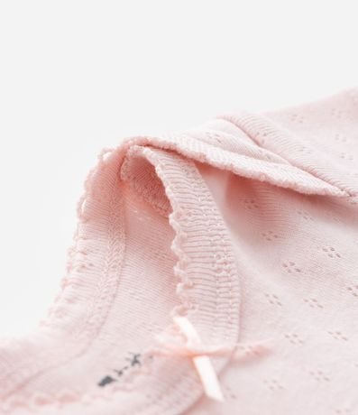 Body Infantil Texturizado con Moña - Talle RN a 18 meses 5