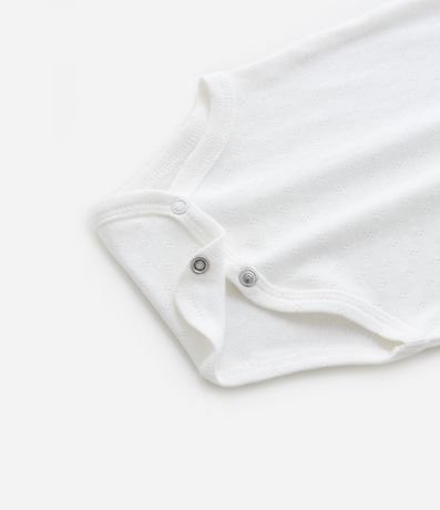 Body Infantil Texturizado con Moña - Talle RN a 18 meses 5