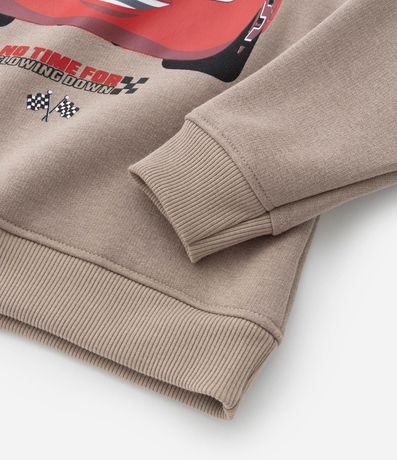 Saco Infantil con Estampa del Rayo McQueen de Cars - Talle 2 a 8 años 3