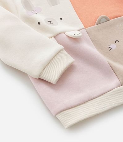 Conjunto Infantil con Recortes y Cara de Animalitos - Talle 0 a 18 meses 12