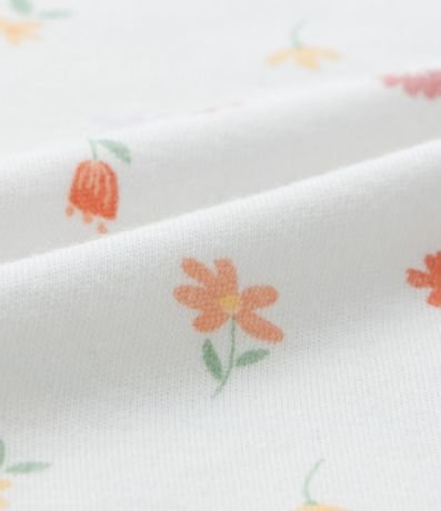 Conjunto Infantil en Suedine con Bordado Flor - Talle RN a 18 meses 10