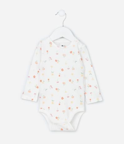 Conjunto Infantil en Suedine con Bordado Flor - Talle RN a 18 meses 4