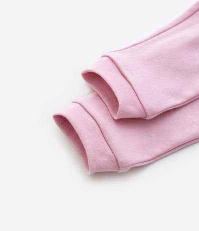 Conjunto Suedine Infantil con Bordado Coneja - Talla RN a 18 meses 12