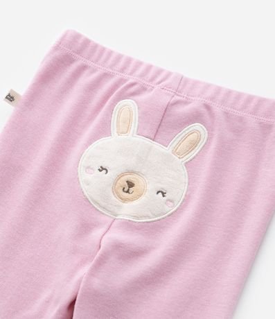 Conjunto Suedine Infantil con Bordado Coneja - Talla RN a 18 meses 13