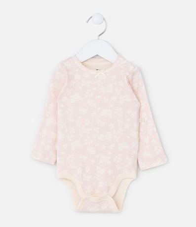 Conjunto Suedine Infantil con Bordado Coneja - Talla RN a 18 meses 4
