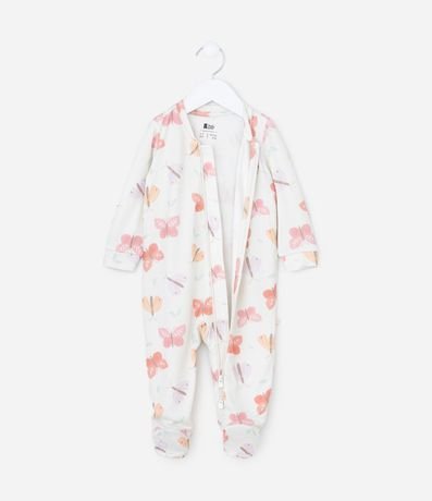 Mono Infantil Punto con Mariposa - Talle RN a 18 Meses 9